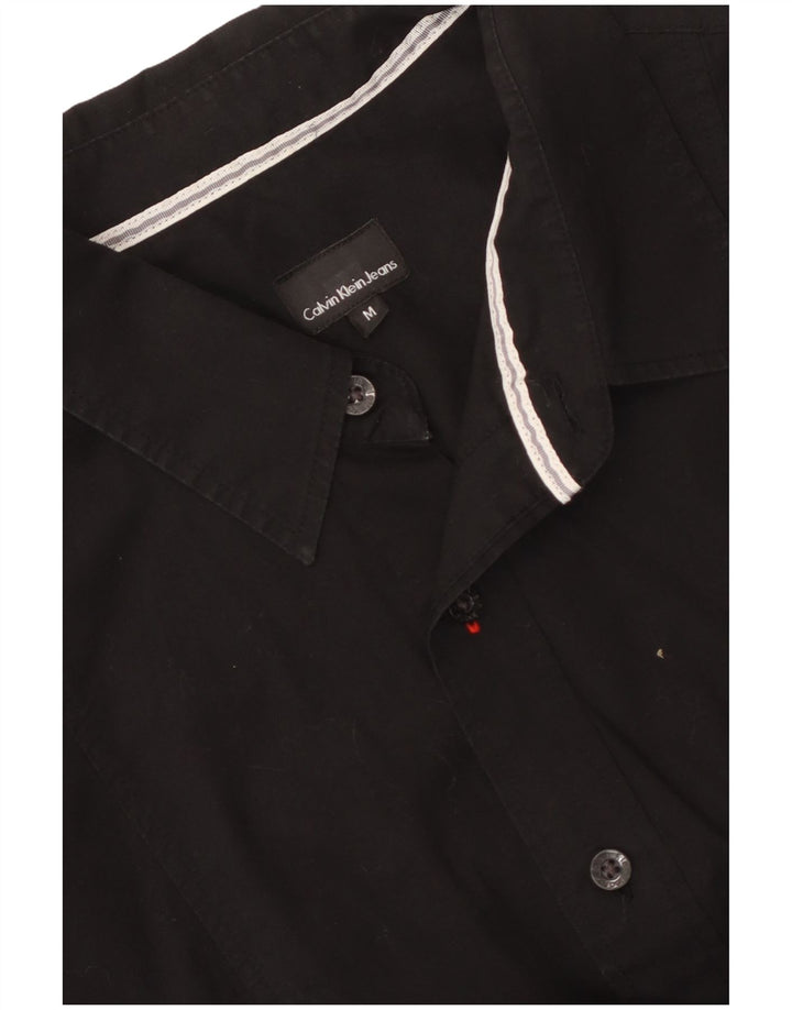 Cămașă pentru bărbați Calvin Klein Jeans Medium Black