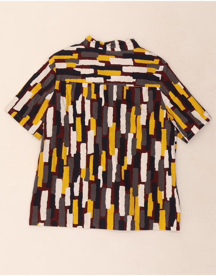 Bluză cămașă cu mânecă scurtă pentru femei Cos EU 38 Mediu Multicolor Geometric