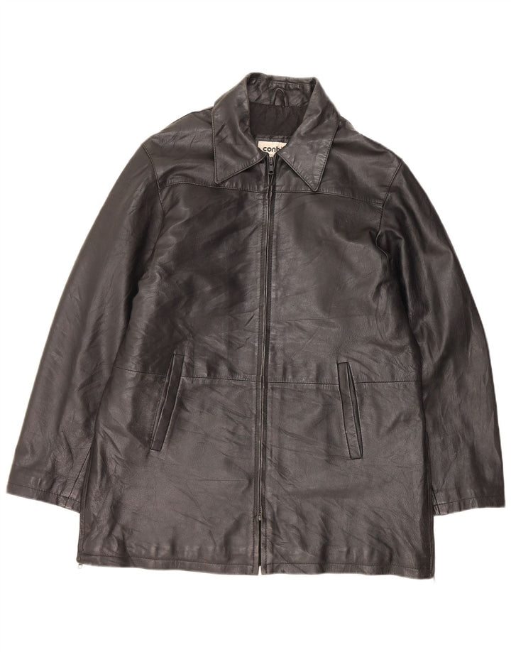 Jachetă din piele bărbați CONBIPEL IT 44 XS piele neagră