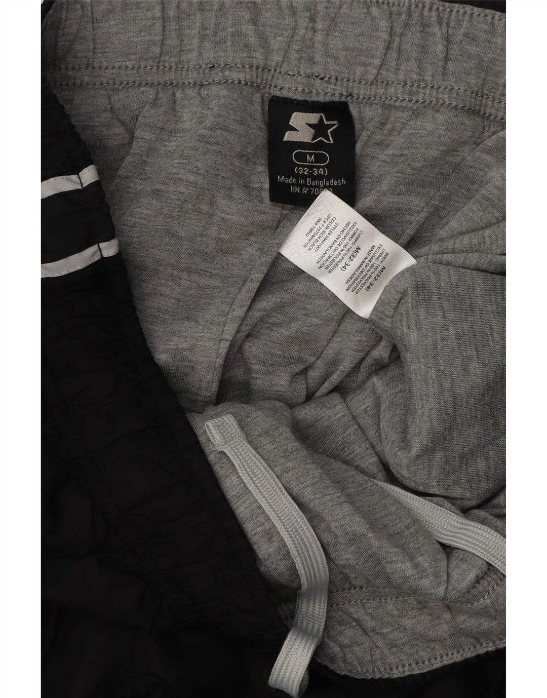Pantaloni de trening pentru bărbați Starter, poliester mediu negru