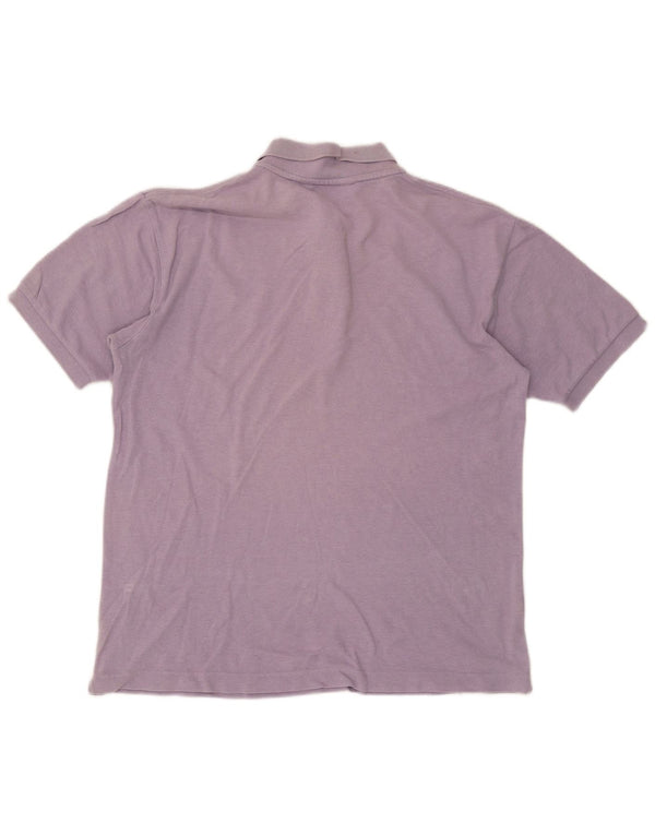 Cămașă polo pentru bărbați Kappa XL Bumbac violet