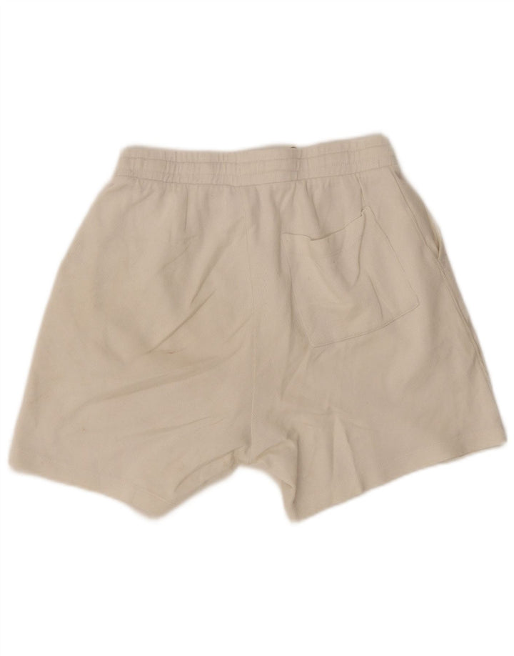 Pantaloni scurți sport pentru bărbați Zara mici, alb, bumbac