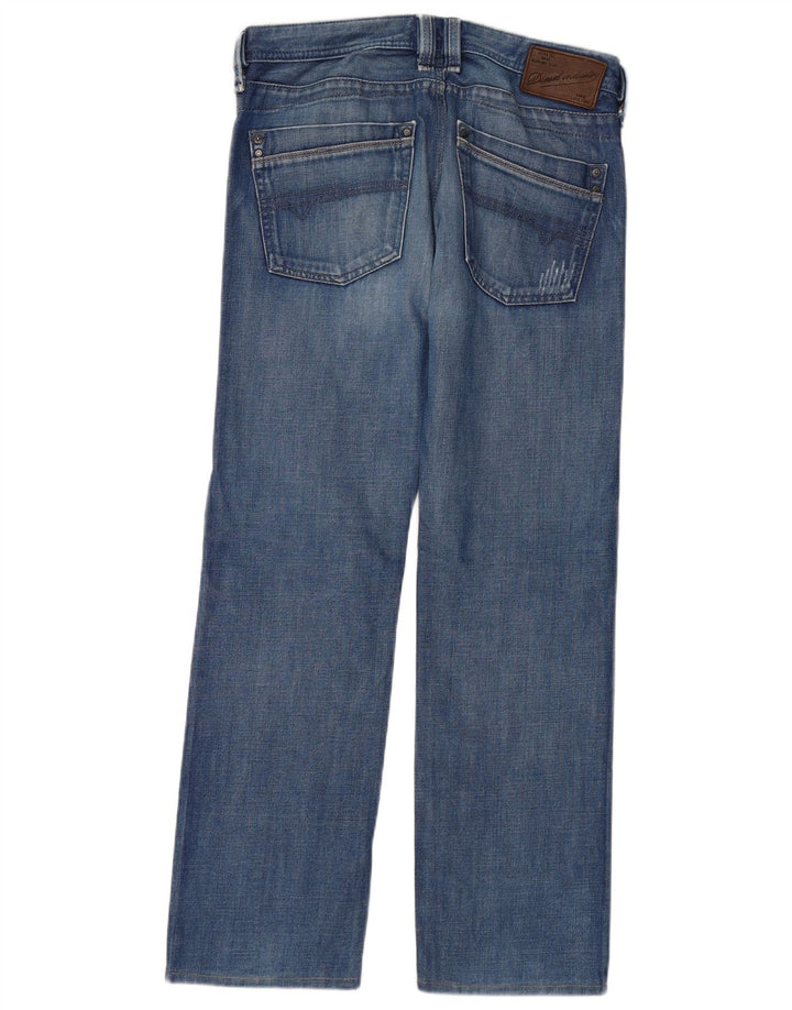 Blugi DIESEL Timmen Straight pentru bărbați W32 L31 Bumbac albastru