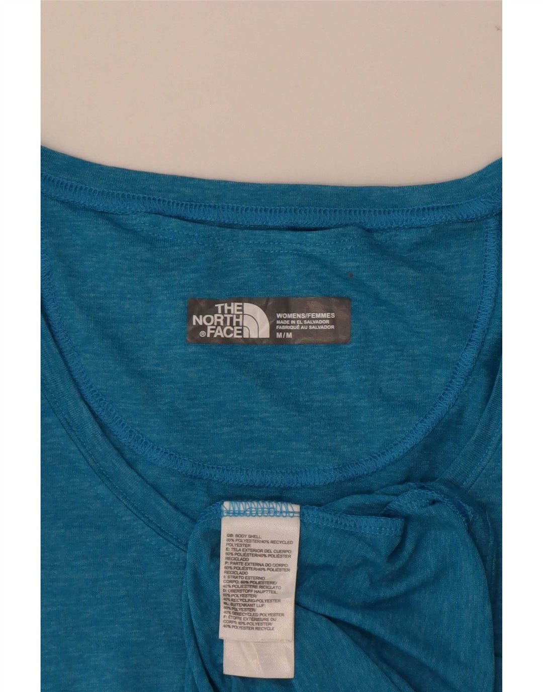 Tricou pentru femei The North Face Top UK 12 Medium Blue Flecked Polyester