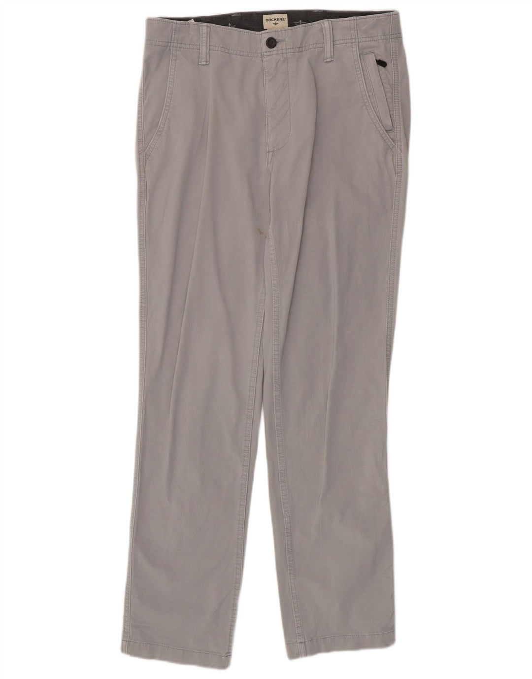 Pantaloni chino conici pentru bărbați Dockers, L31 L32, bumbac gri