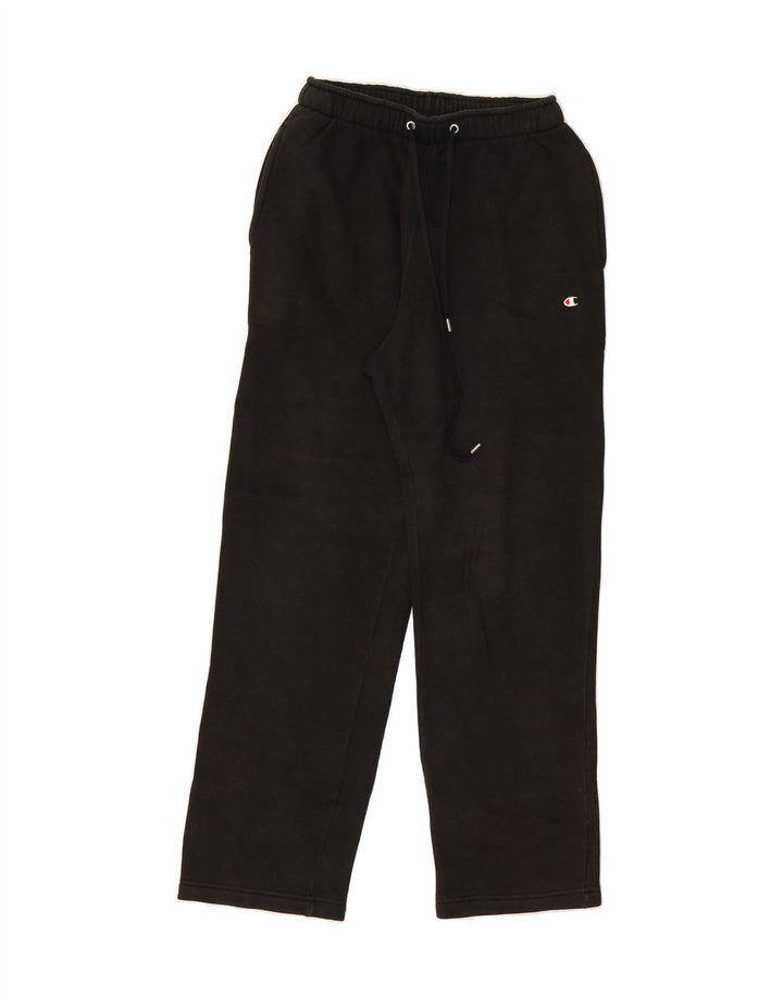 CHAMPION Mens Tracksuit Trousers Small  Black Cotton Vintage Champion and Second-Hand Champion from Messina Hembry 