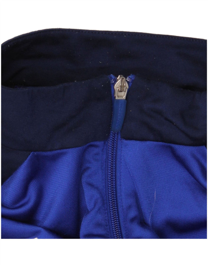 Jachetă de trening pentru bărbați Adidas XL, albastru, poliester color bloc