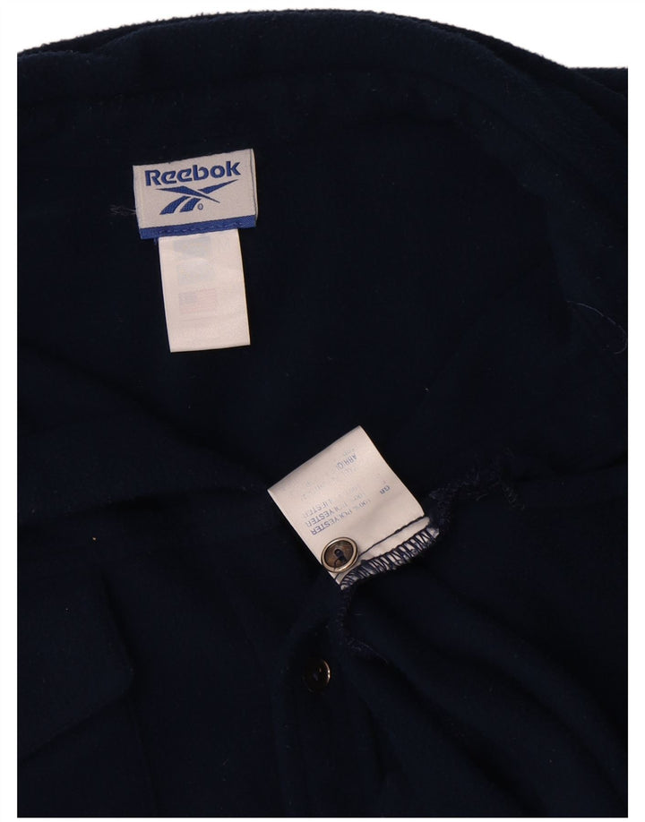 Cămașă Fleece Reebok pentru bărbați, mare, albastru, poliester