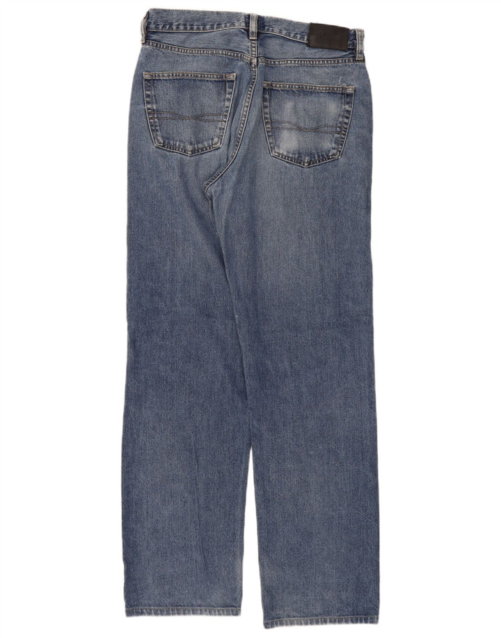 Blugi drepti pentru bărbați Hugo Boss W32 L32 albastru