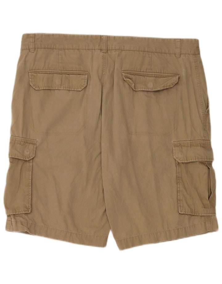 Pantaloni scurți cargo pentru bărbați Marks & Spencer W36 XL bumbac bej