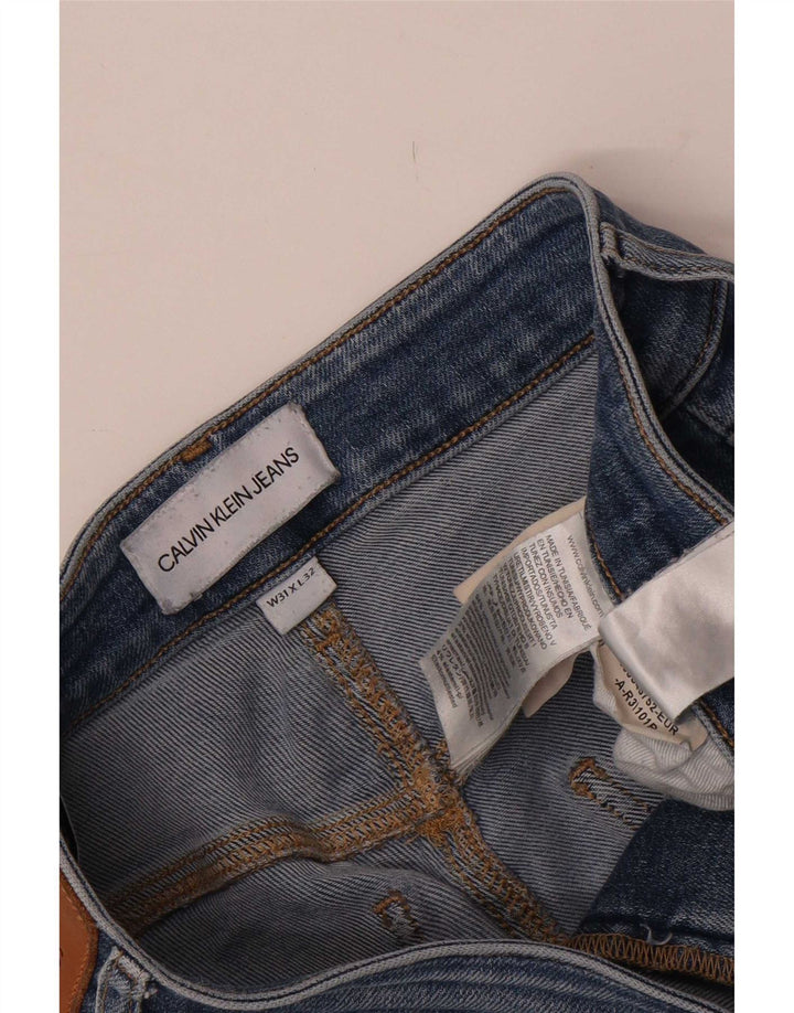 Blugi slim pentru bărbați Calvin Klein W31 L32 Bumbac albastru