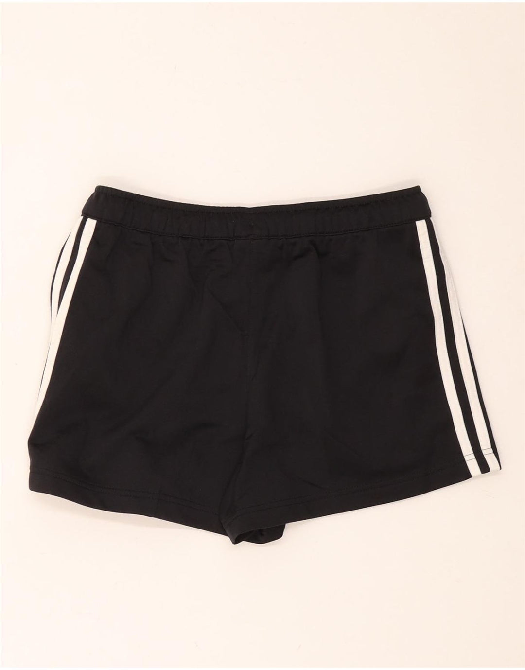 Pantaloni scurti sport ADIDAS pentru femei UK 10 Poliester negru mic