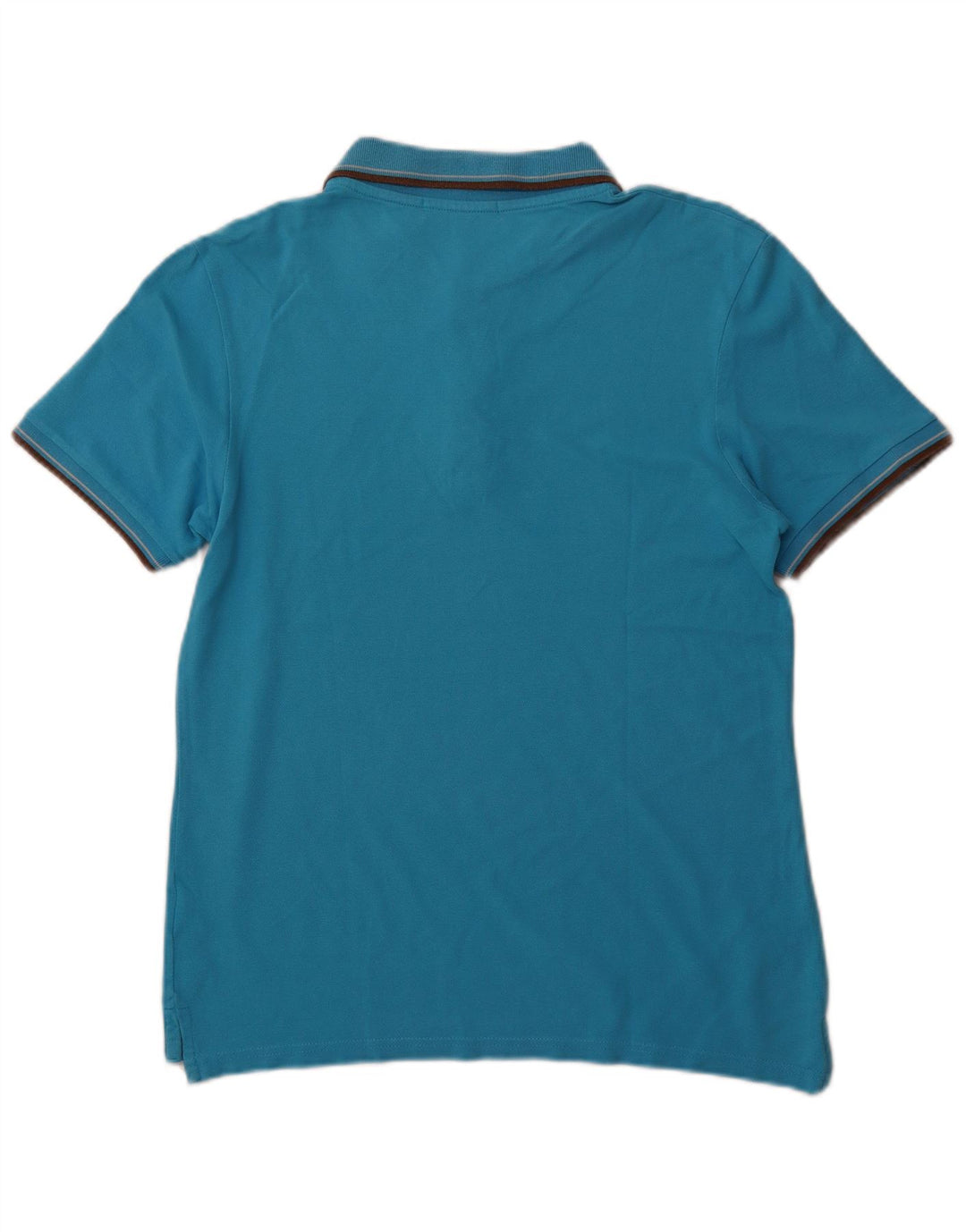 TRUSSARDI Tricou polo pentru bărbați, bumbac albastru mediu