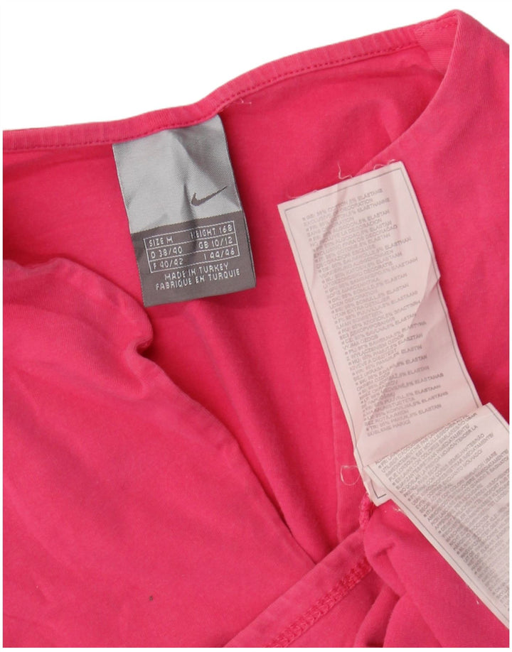 Tricou pentru femei Nike Crop Top UK 10/12 Medium Pink Bumbac