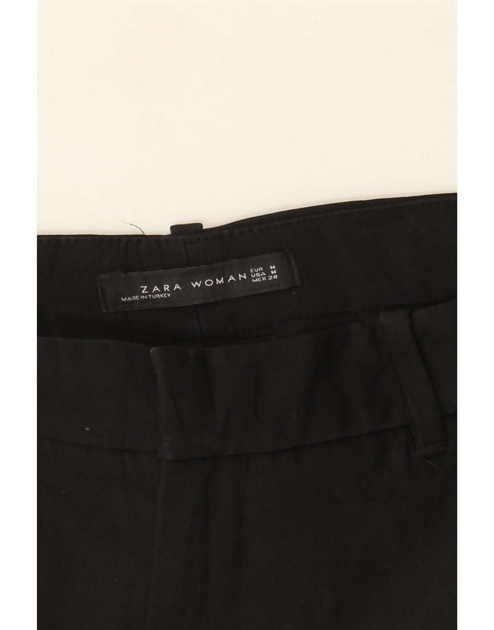 Pantaloni chino drepti pentru femei Zara Mediu L28 L27 Negri