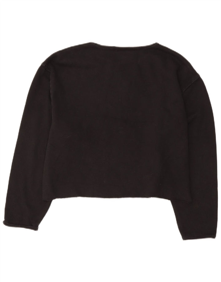 Pulover pentru damă Fila Crop Graphic Pulover UK 16 Large Black