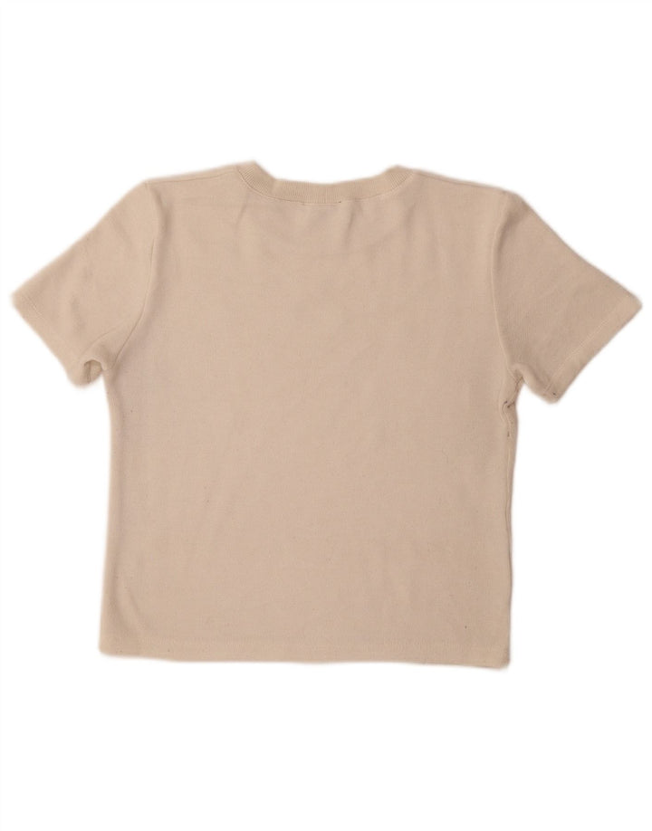 Tricou pentru femei Zara UK 12 Bej mediu