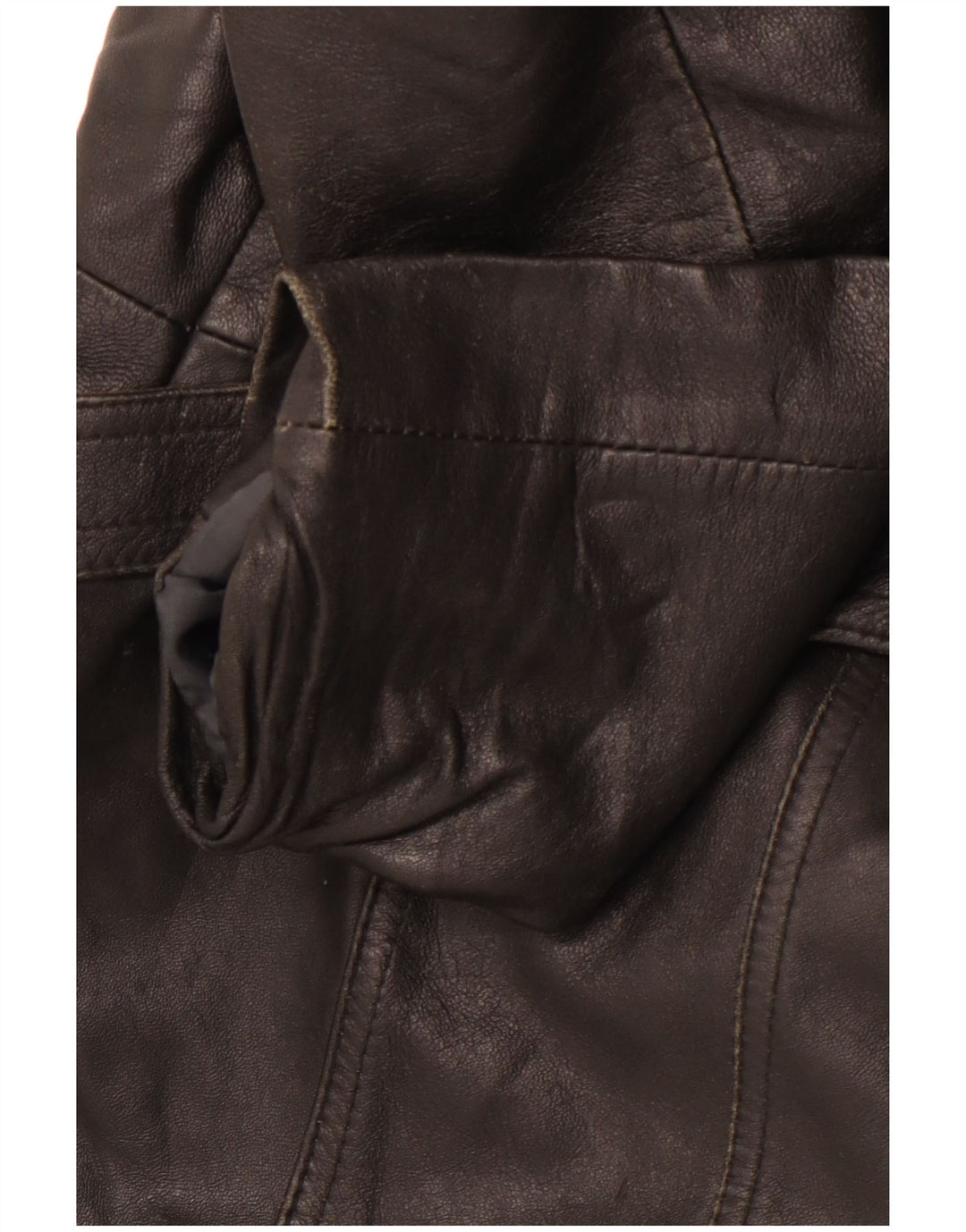 Palton de piele pentru femei VINTAGE IT 40 Small Black