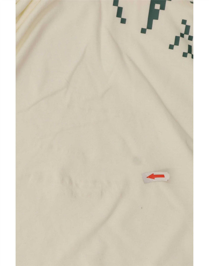 Tricou grafic Nike pentru bărbați Top mare din bumbac alb