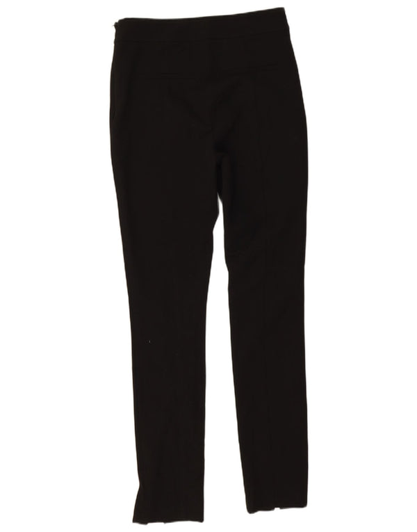 Pantaloni casual slim pentru femei Reiss UK 10 Small W28 L30 Poliester negru
