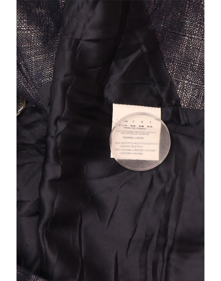 CINZIA ROCCA Set pentru femei 1 nasture 2 piese UK 10 mic Bumbac bleumarin