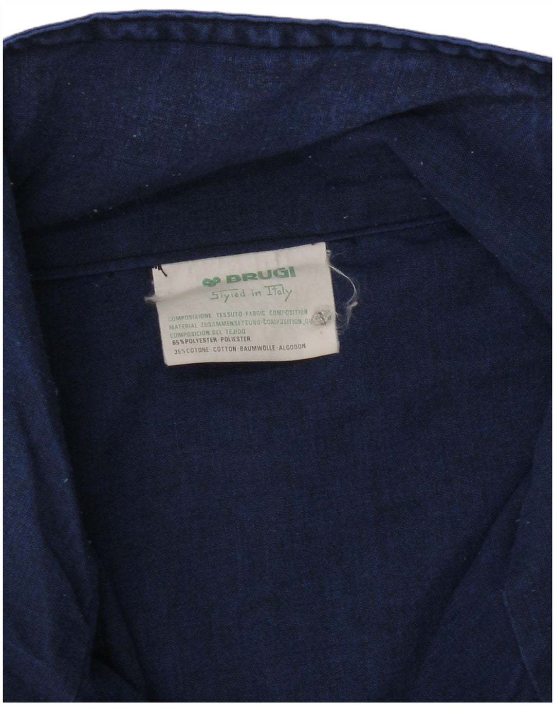 Bomber pentru bărbați Brugi UK 40, mare, albastru, poliester color bloc