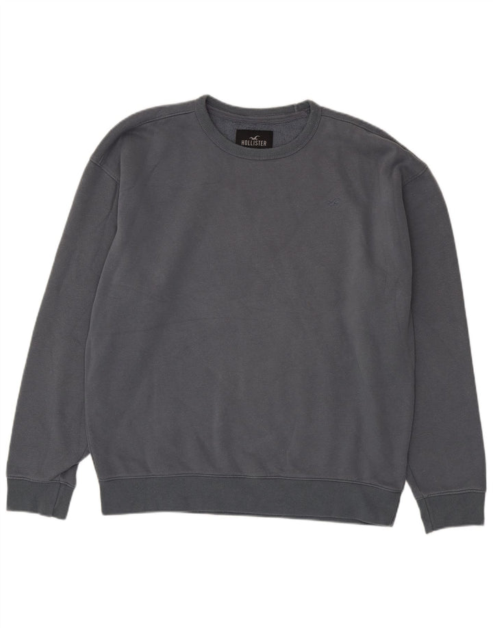 Pulover pentru bărbați Hollister, XL, gri