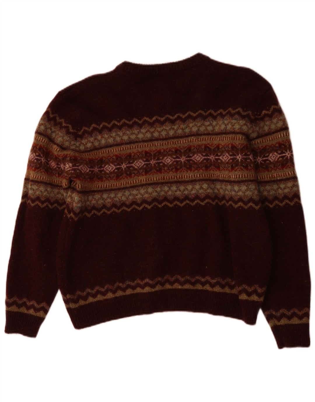 AMERICAN EAGLE Pulover pentru femei cu decolteu rotund UK 14 Maroon mediu