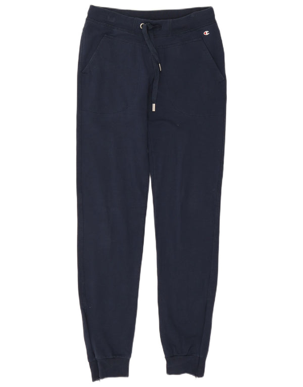 Pantaloni de trening pentru femei Champion Pantaloni de jogging UK 8 Small Bleumarin