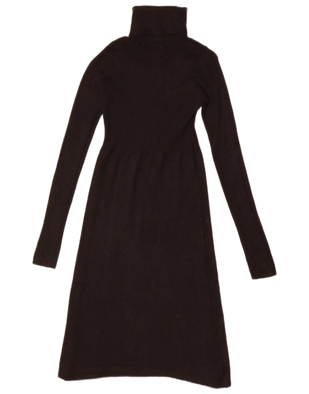 Rochie cu mânecă lungă pentru femei Zara UK 8 Mic, negru, raion