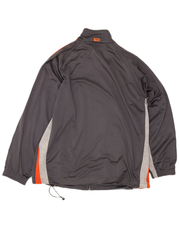 Jachetă de trening pentru bărbați Diadora UK 46 2XL Gri poliester color bloc