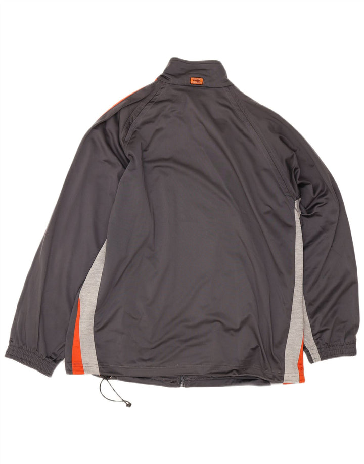 Jachetă de trening pentru bărbați Diadora UK 46 2XL Gri poliester color bloc