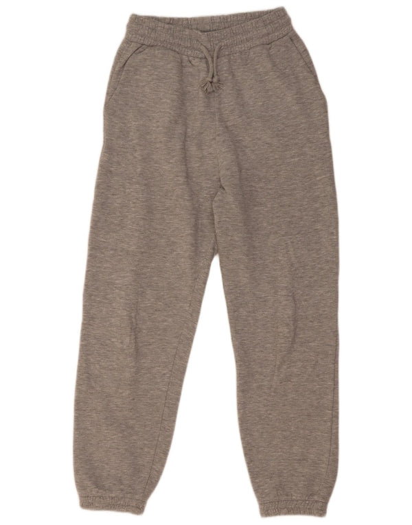 Pantaloni de trening Zara pentru femei Joggeri UK 8 Bumbac gri mic