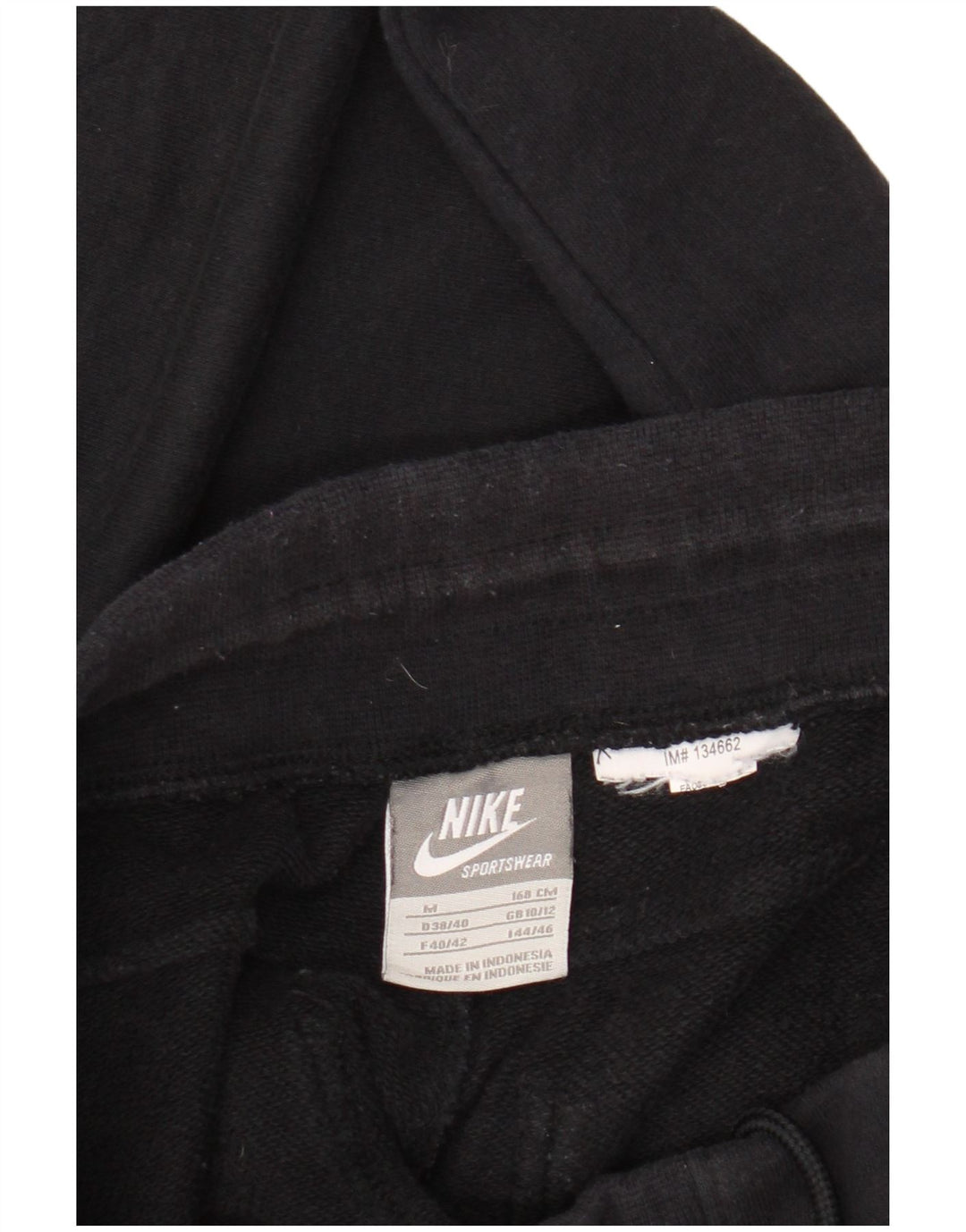 Pantaloni de trening Nike pentru femei, cu croiala largi, Joggeri UK 10/12 Medium Negru