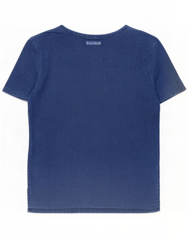 Tricou pentru bărbați Zara Top Mic Bleumarin