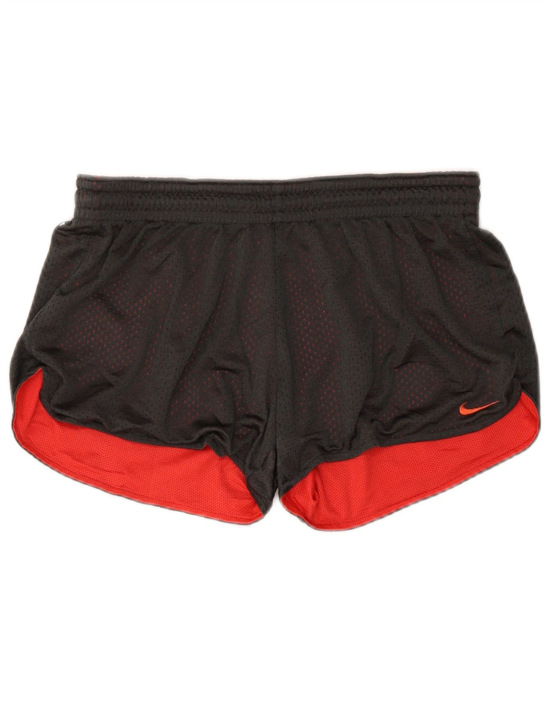 Pantaloni scurti sport NIKE pentru femei UK 14 Poliester mediu negru