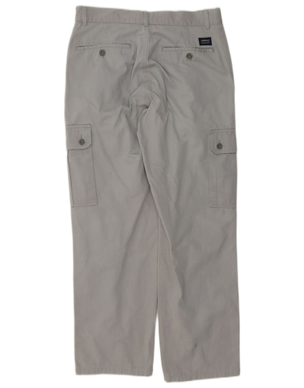 Pantaloni cargo drepti pentru bărbați KEEGAN IT 48 Medium W32 L30 bumbac gri
