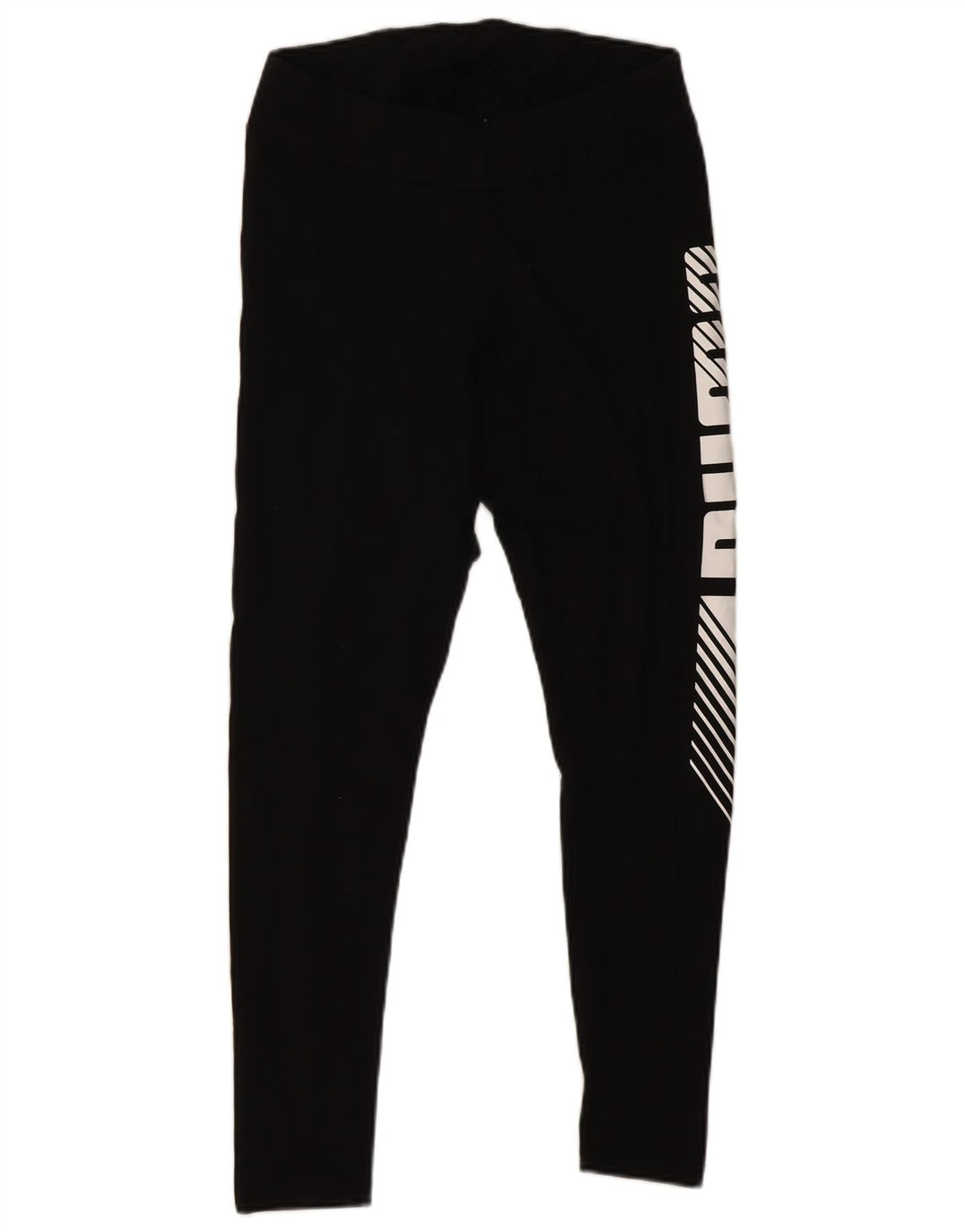 Leggings grafic Puma pentru femei UK 12, bumbac mediu negru