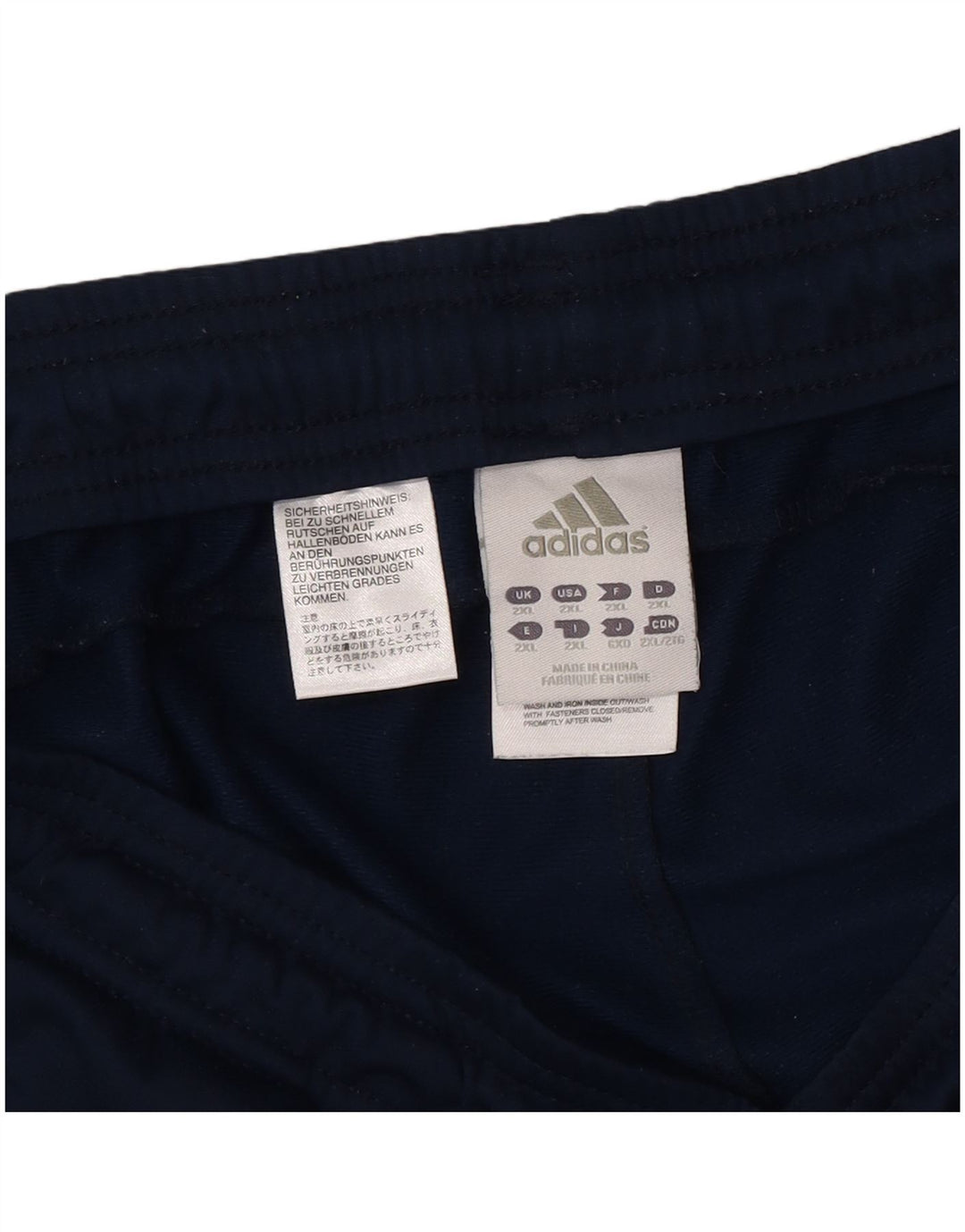 Pantaloni de trening Adidas pentru bărbați, 2XL, albastru bleumarin, poliester