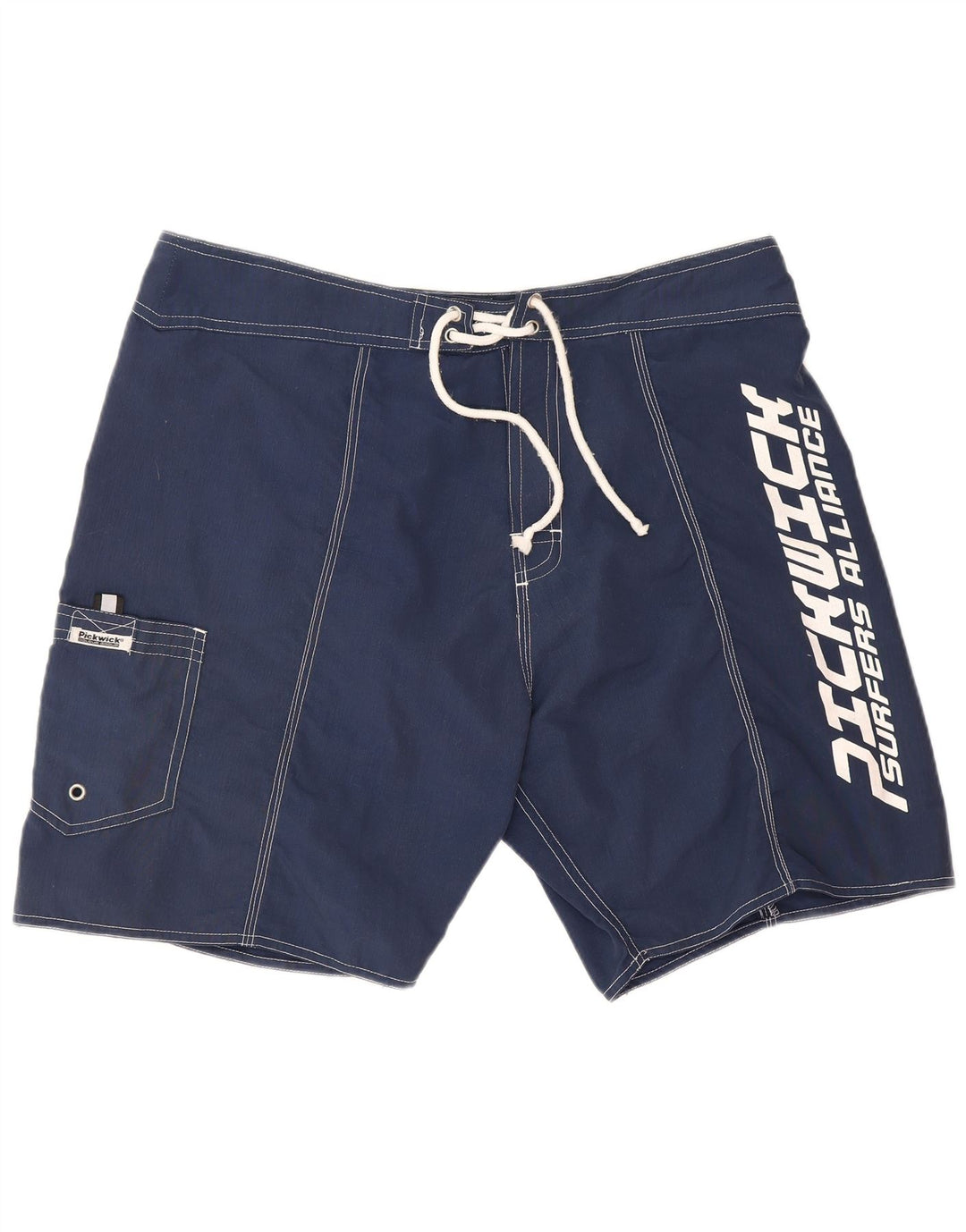 Pantaloni scurți de înot Pickwick pentru bărbați, XL, bleumarin, nailon