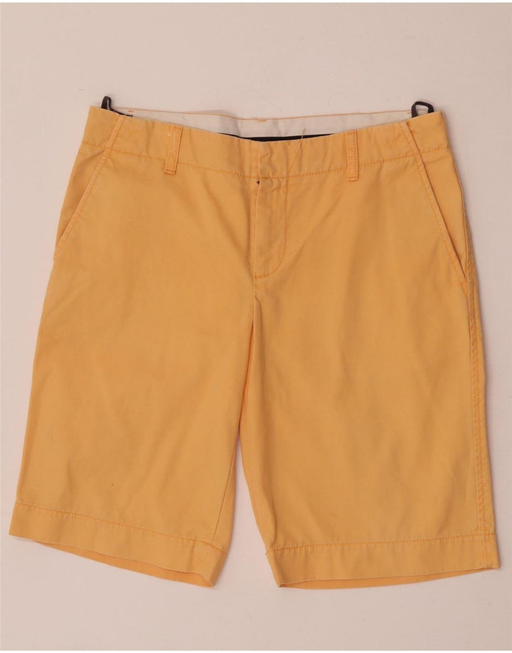 Pantaloni scurti chino pentru femei Gap US 8 Medium W32 Bumbac galben