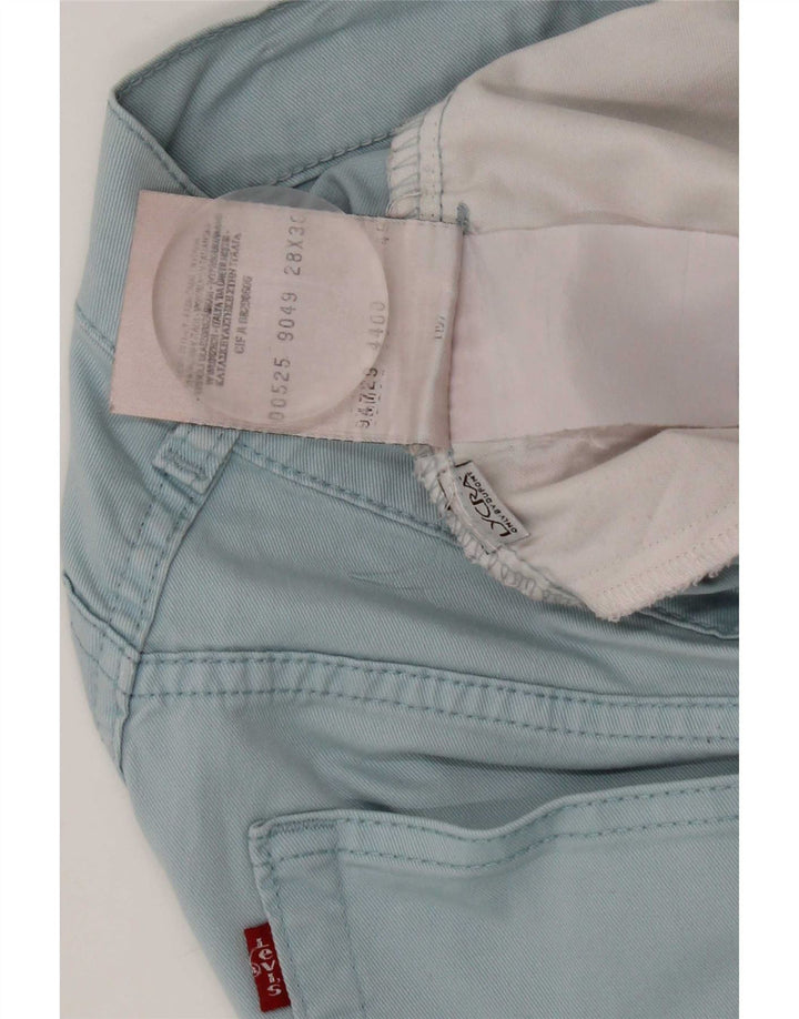 Pantaloni casual Levi's Bootcut pentru femei W28 L30 Bumbac albastru