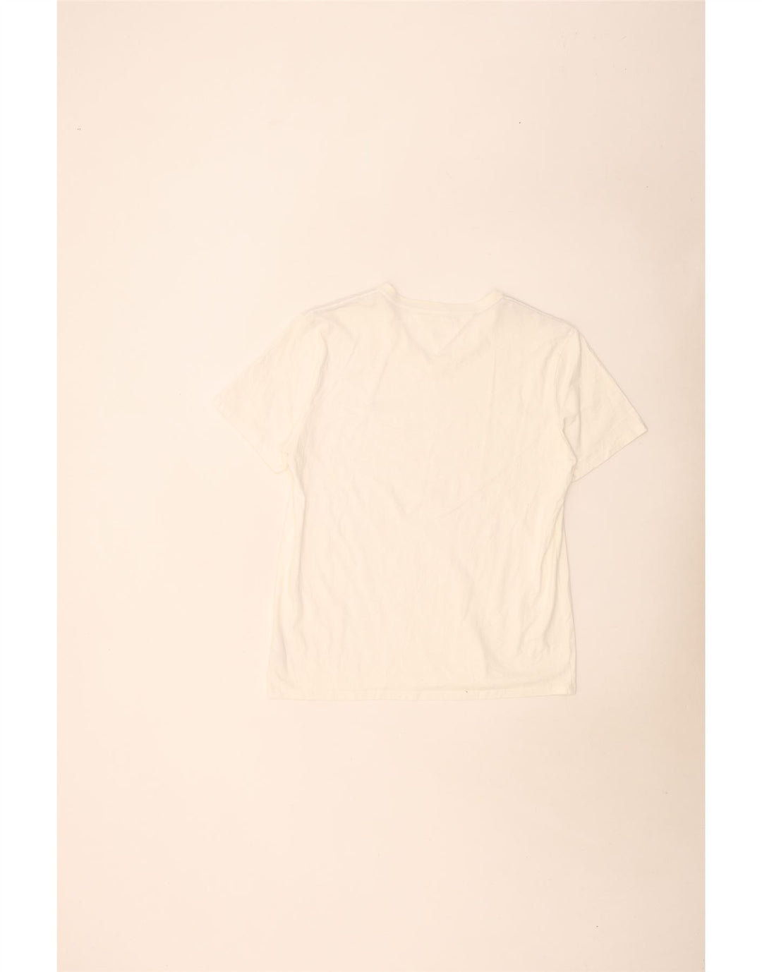 Tricou Tommy Hilfiger pentru bărbați Top mare din bumbac alb