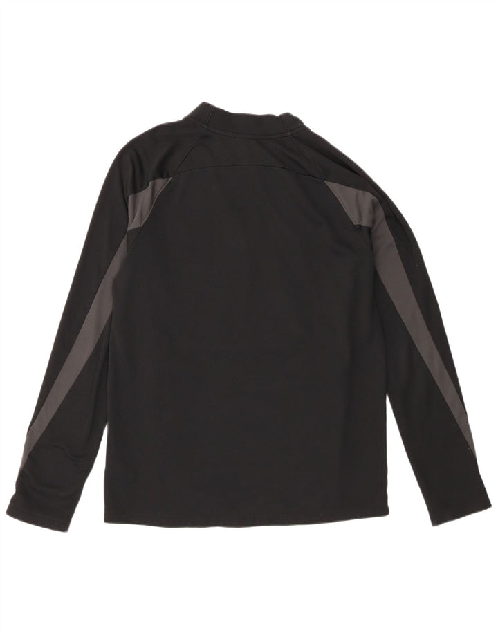Top de trening Nike Therma-Fit Pullover pentru bărbați, mediu negru, bloc de culoare