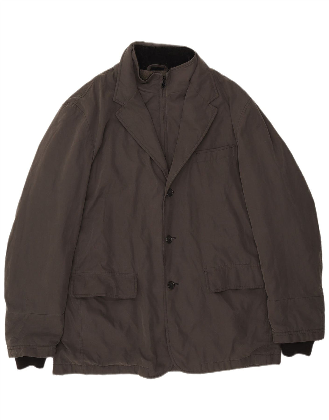 Jachetă de vânt pentru bărbați Fay UK 42 XL poliester gri