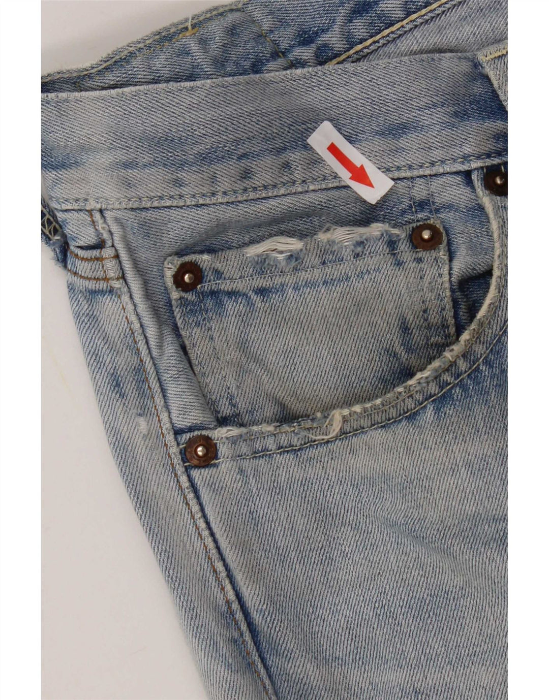 Blugi Levi's 503 distressed drepte pentru bărbați W32 L33 albastru