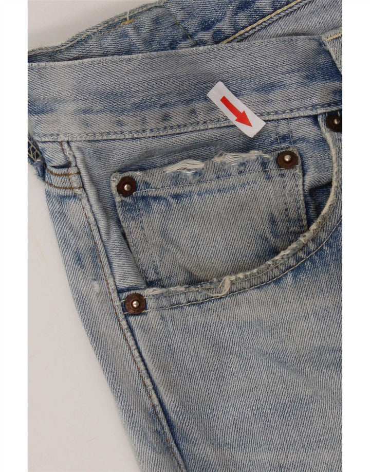 Blugi Levi's 503 distressed drepte pentru bărbați W32 L33 albastru