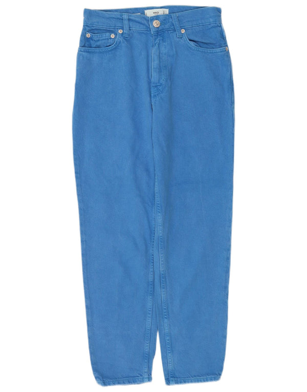 Blugi conici pentru femei MNG Mom EU 36 XS W26 L26 Bumbac albastru