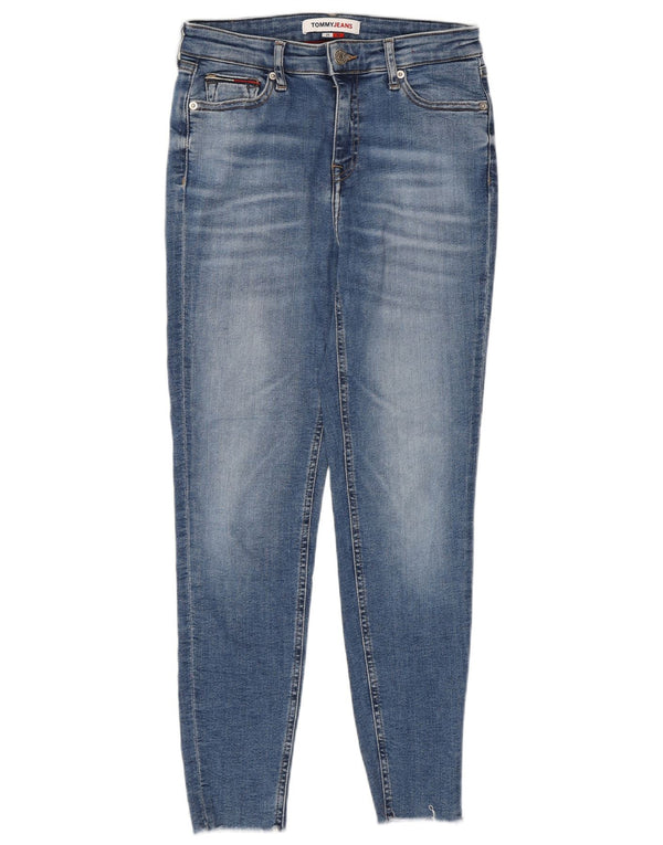 Blugi skinny pentru femei Tommy Hilfiger W28 L26 Blue Crosta