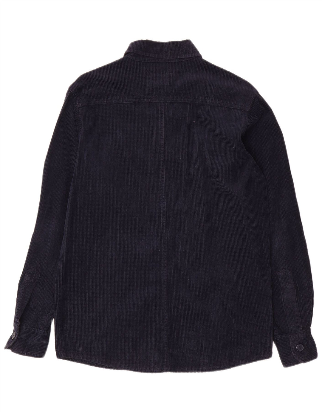 Cămașă Superga pentru bărbați din velur, bumbac mediu albastru bleumarin